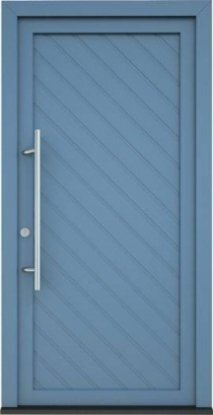 вхідні двері gfk salma синя сталь